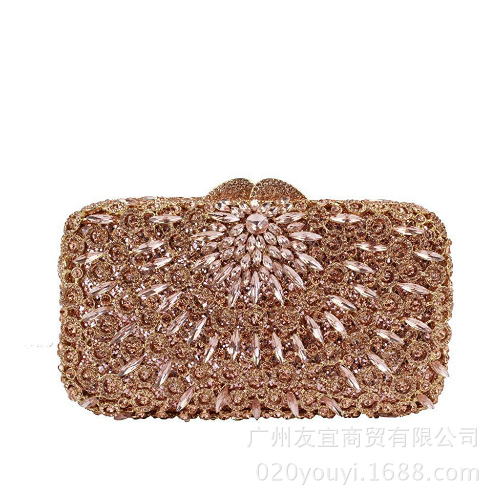 Luxury Bags Affordable - Tas Makan Malam Mewah Berlian Imitasi