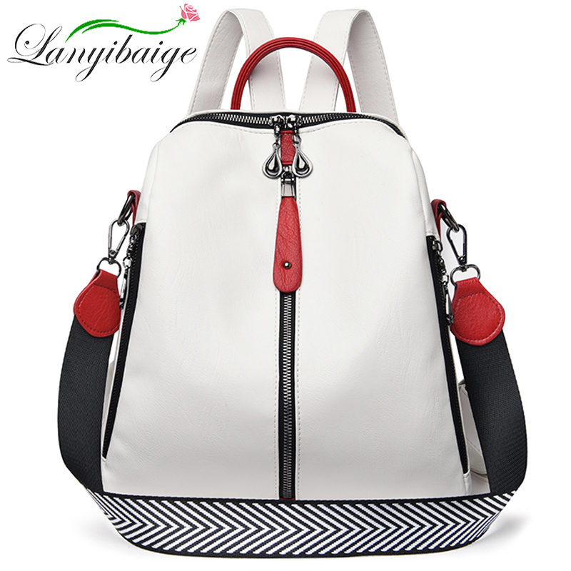 Luxury Bags White - Ransel Fashion ransel kulit lembut wanita