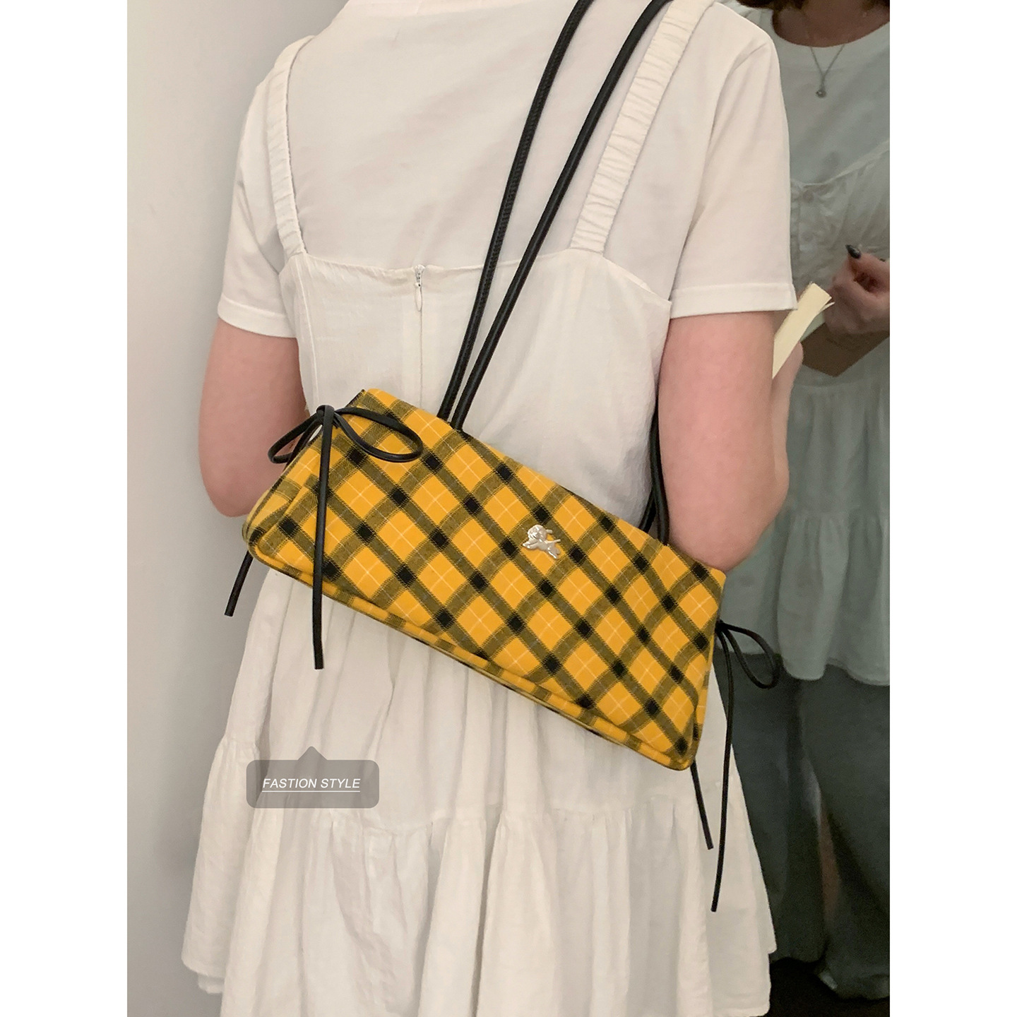 Tas Tangan Bergaris Kotak-kota - Luxury Bags Affordable ulasan dan harga