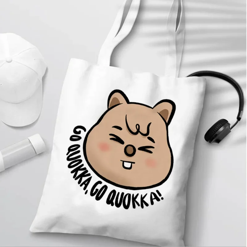 Go Quokka Print Tas Tangan Kan - Luxury Bags White ulasan dan harga
