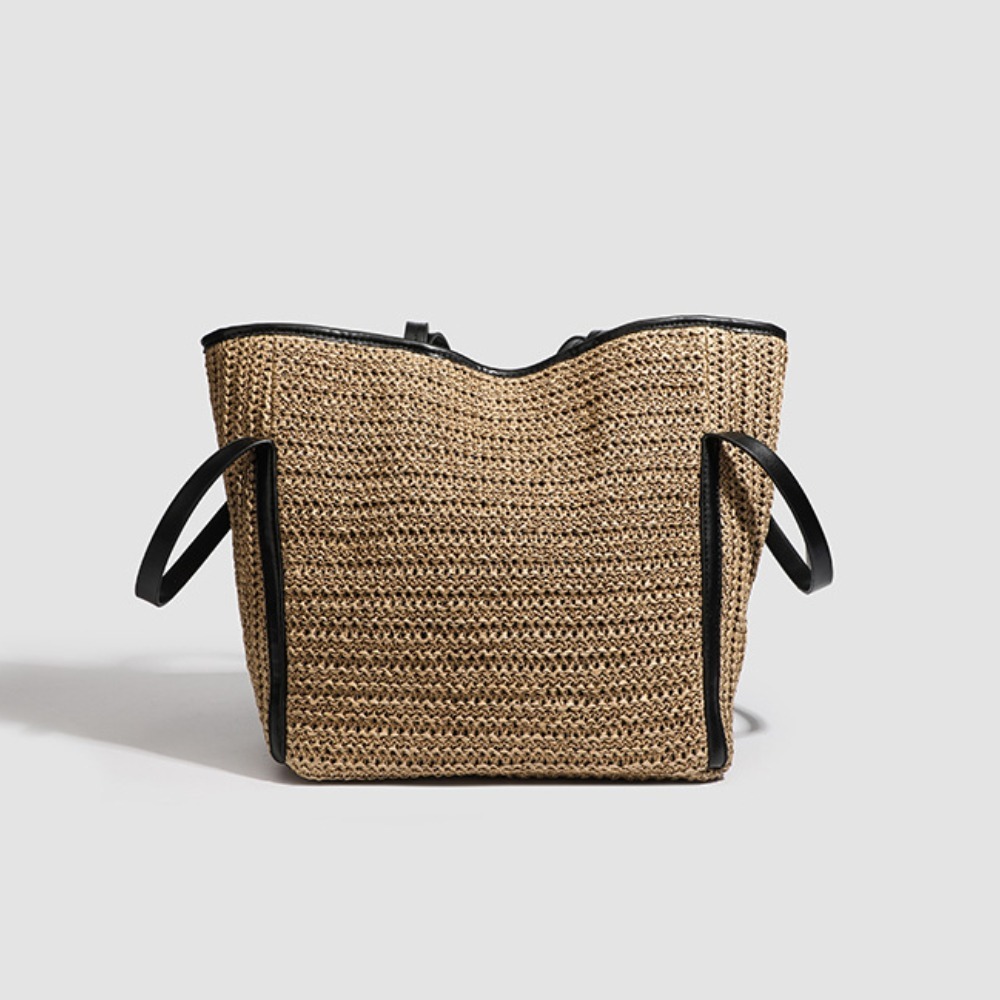 [Tas Tote Jerami Mewah Ringan] - Luxury Bags Must Have ulasan dan harga