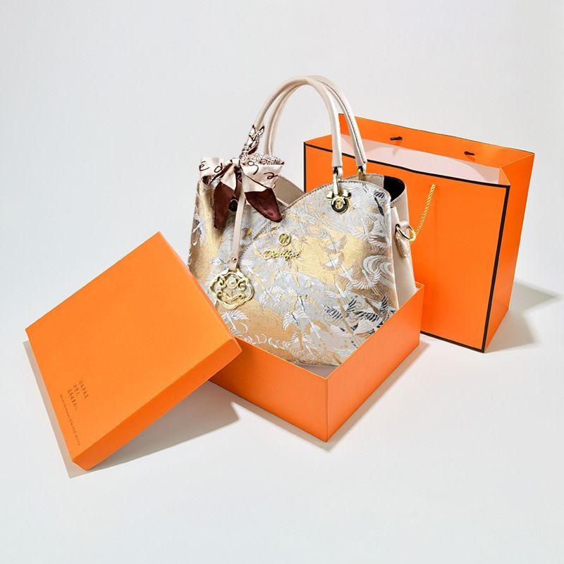 Tas Kulit Wanita Gaya Nasional - Luxury Bags Level ulasan dan harga