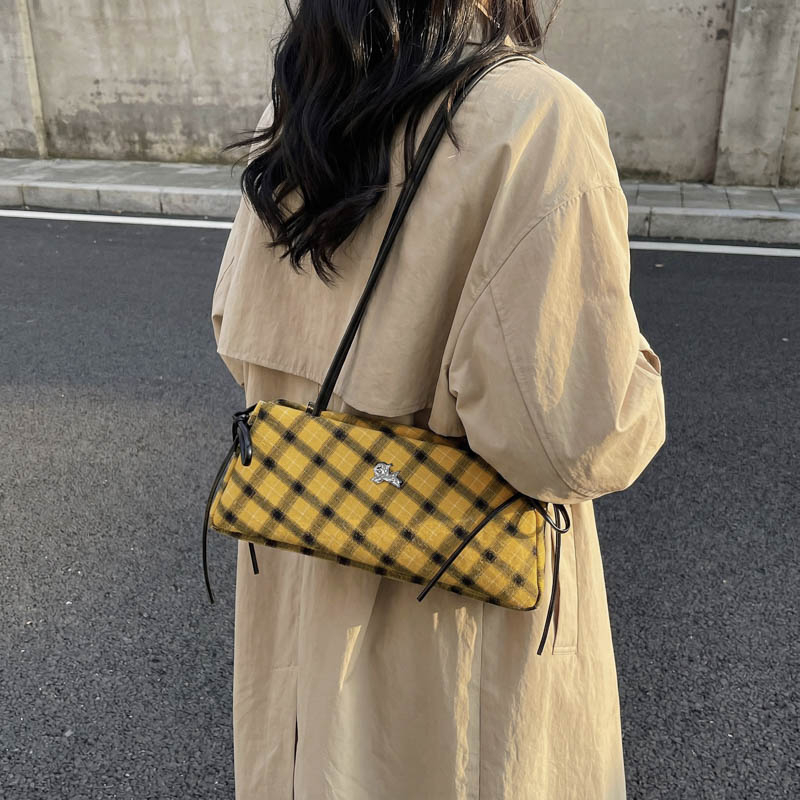 Tas Tangan Bergaris Kotak-kota - Luxury Bags Affordable ulasan dan harga