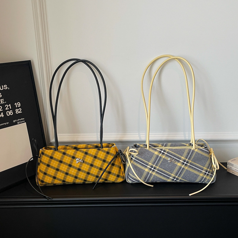 Tas Tangan Bergaris Kotak-kota - Luxury Bags Affordable ulasan dan harga