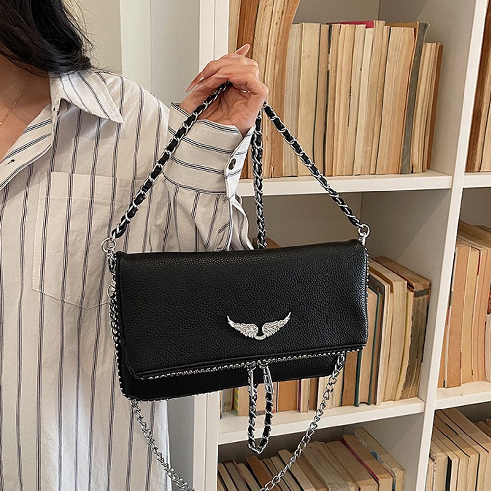Tas Rantai Fashion Sederhana T - Luxury Bags White ulasan dan harga