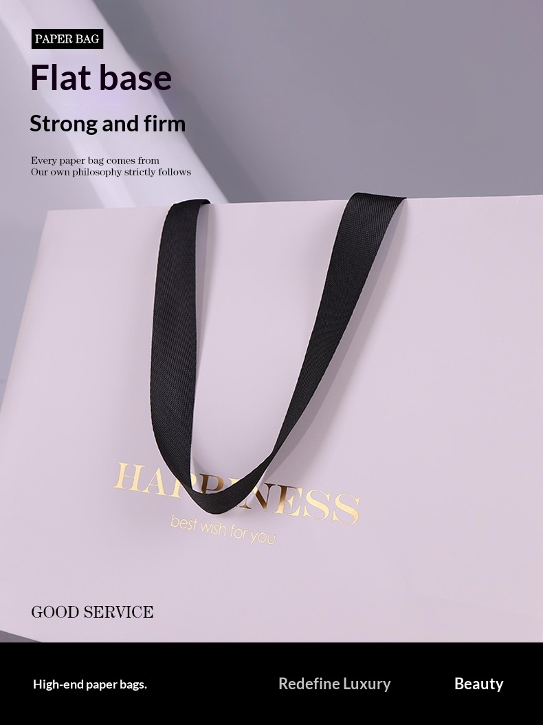 Tas Kertas Karton Putih Mewah  - Luxury Bags White ulasan dan harga