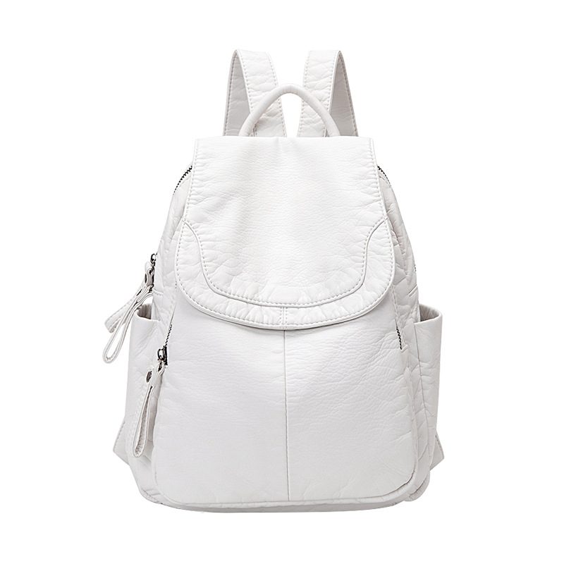 Tas punggung wanita, ransel pu - Luxury Bags White ulasan dan harga