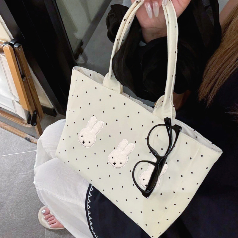 Tas Tote Miffy Kawaii Hitam &  - Luxury Bags White ulasan dan harga